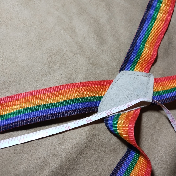 Kids Vintage Adjustable Rainbow Suspenders - Picture 5 of 6